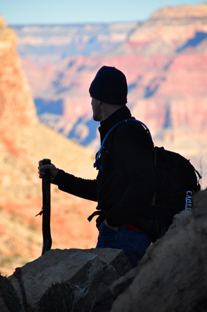 Mike at the Grand Canyon South Rim