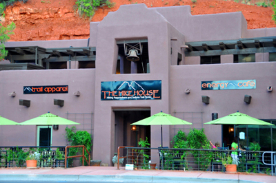 The Hike House Energy Cafe patio